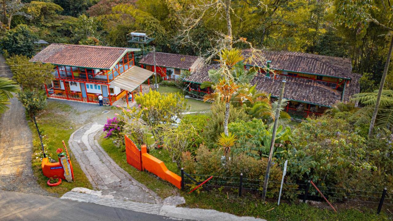 Kantarrana Casa De Campo Jardin Luaran gambar