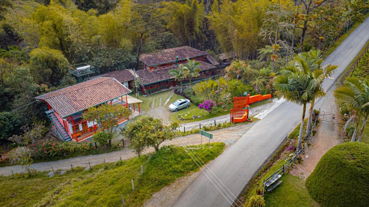 Kantarrana Casa De Campo Jardin Luaran gambar