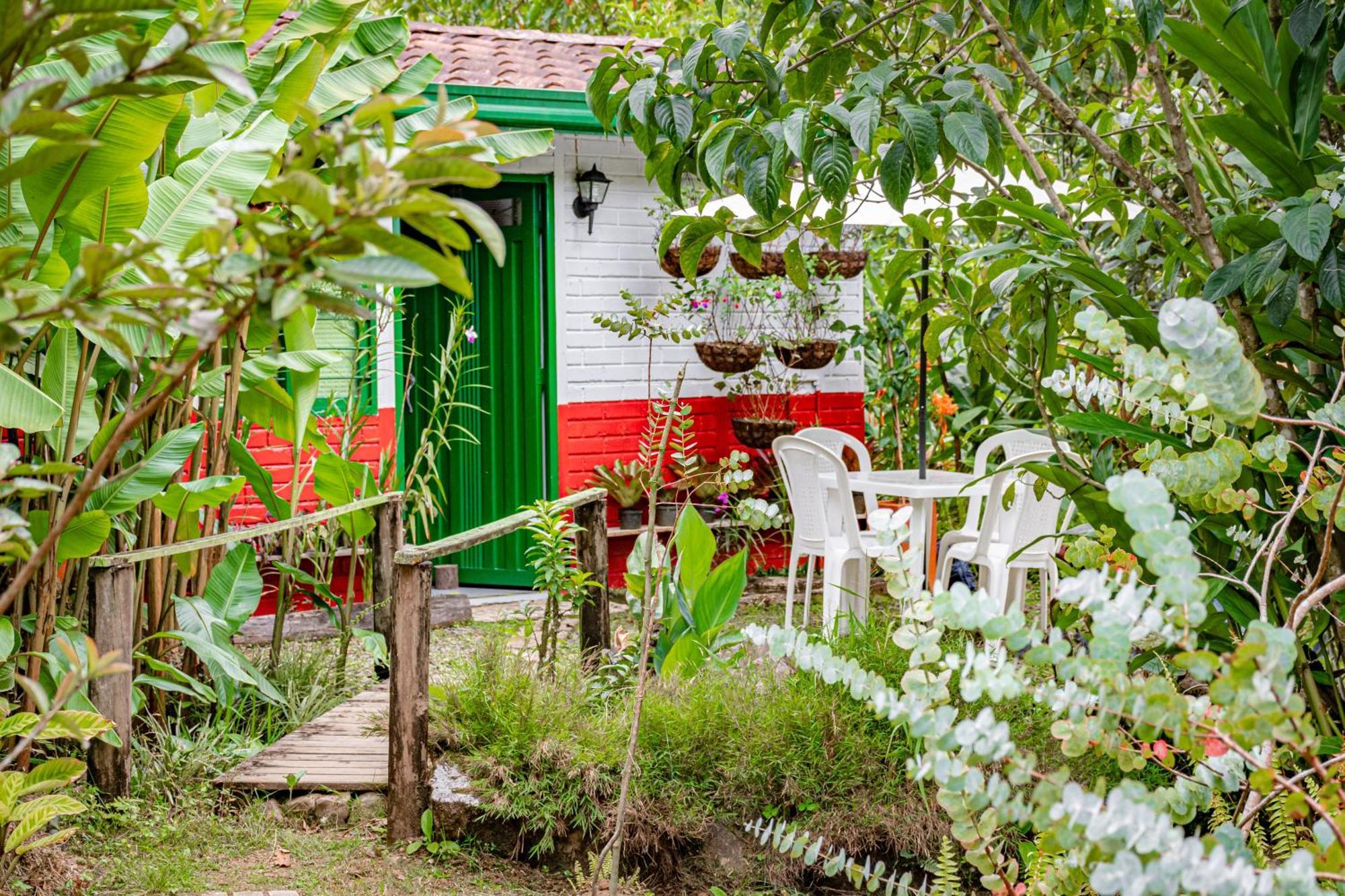 Kantarrana Casa De Campo Jardin Luaran gambar